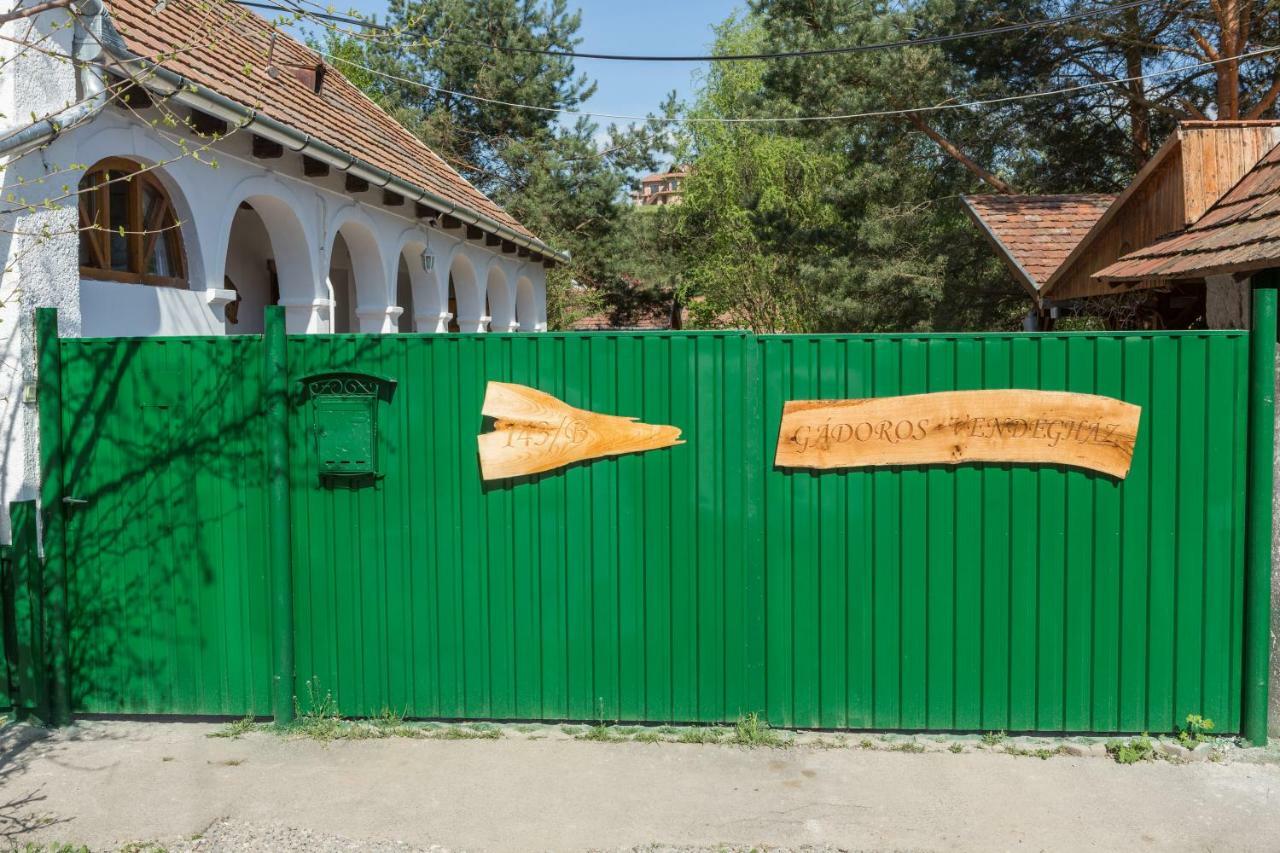 Hotel Gádoros Vendégház Egerszalók Esterno foto
